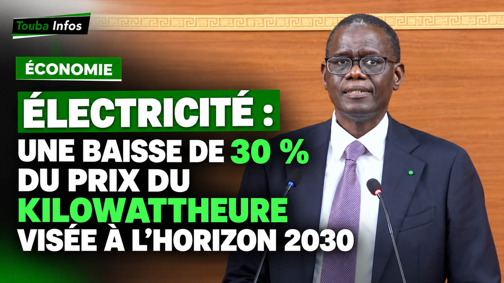 Électricité : une baisse de 30 % du prix du kilowattheure visée à l’horizon 2030