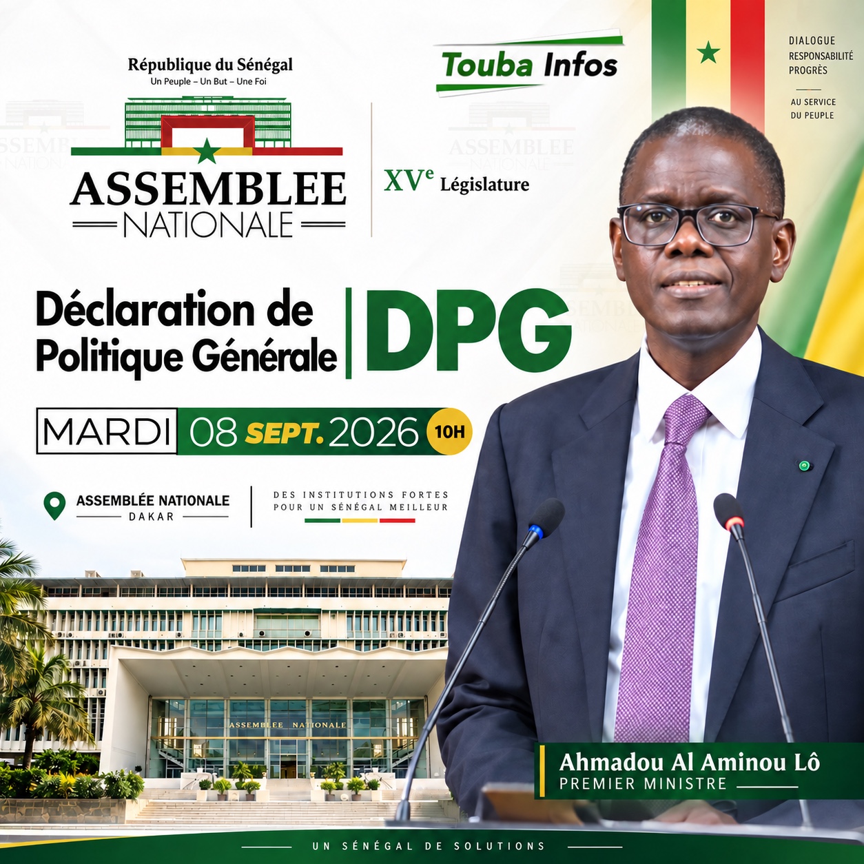 Après la DPG, le Sénégal doit passer des ambitions aux résultats