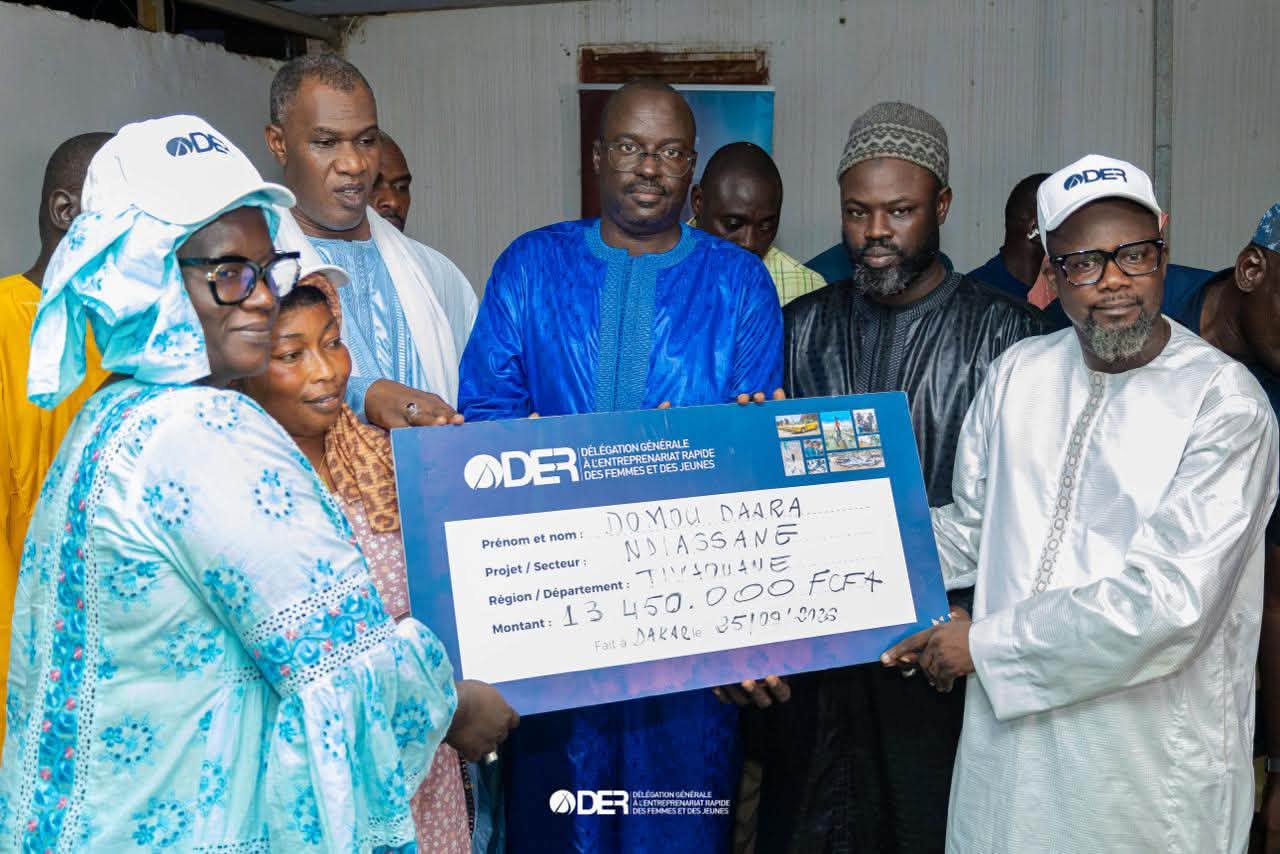 Ndiassane : 75 femmes bénéficient d'un appui financier de 13,45 millions FCFA