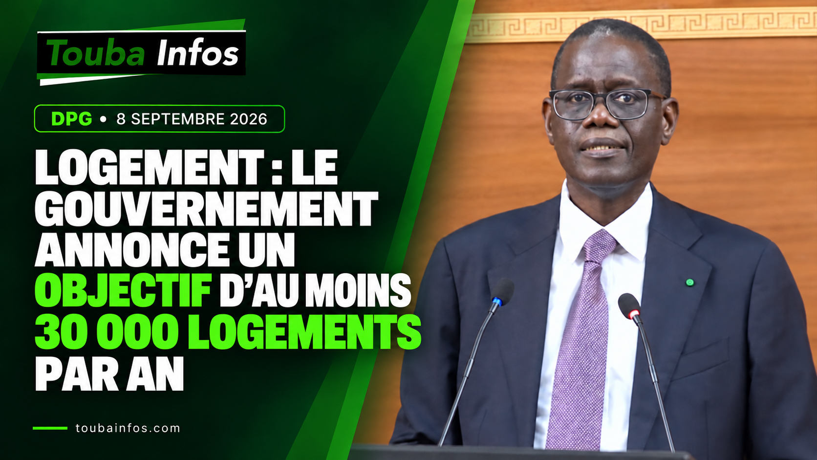 Logement : le Gouvernement annonce un objectif d’au moins 30 000 logements par an