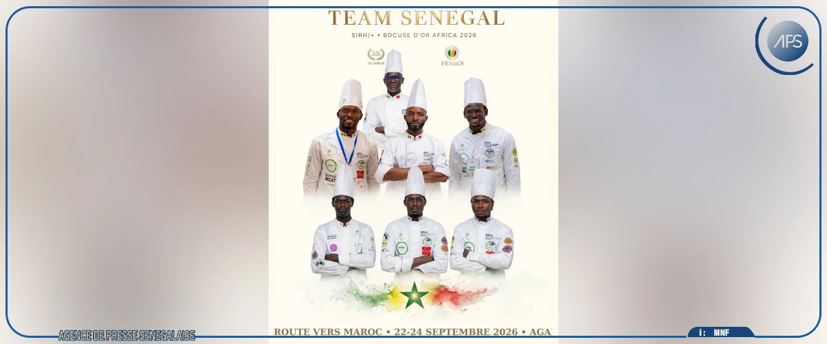 GASTRONOMIE : TROIS CHEFS SÉNÉGALAIS AU BOCUSE D’OR AFRICA 2026