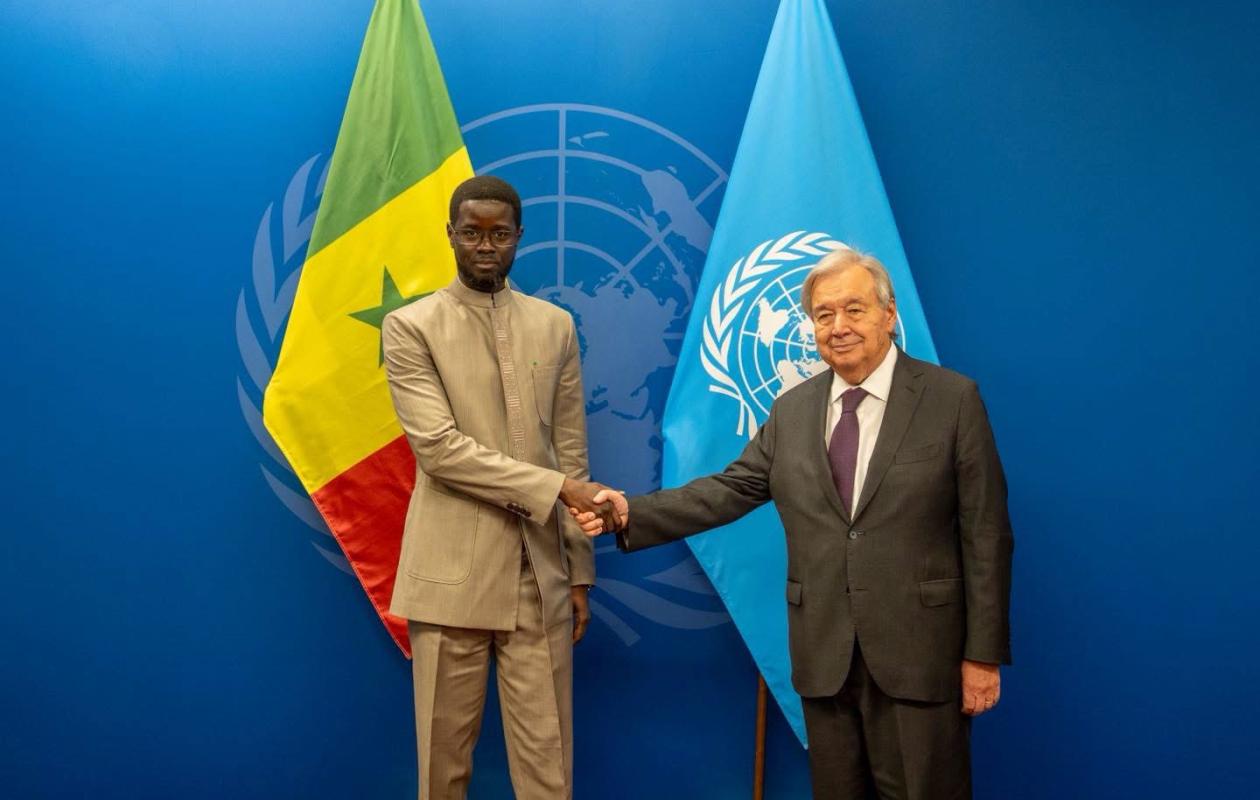 Diomaye Faye et Guterres à New York : les revendications africaines au menu des discussions