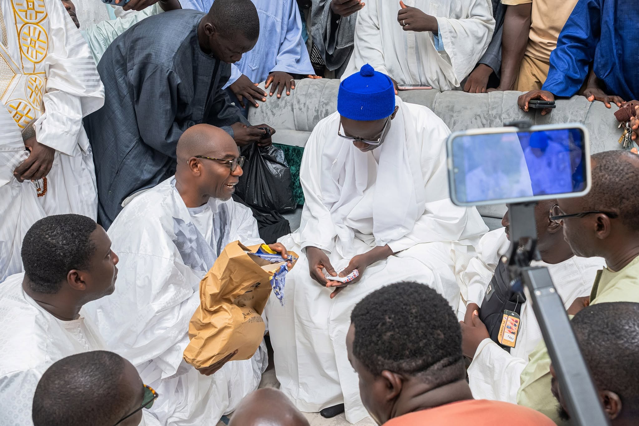 Touba : échange fraternel entre Serigne Saliou Thioune et Serigne Bassirou Mbacké Saliou